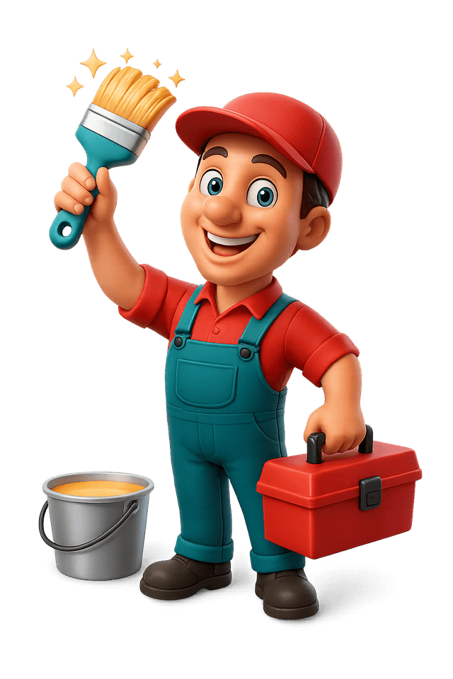 Handyman Mascot